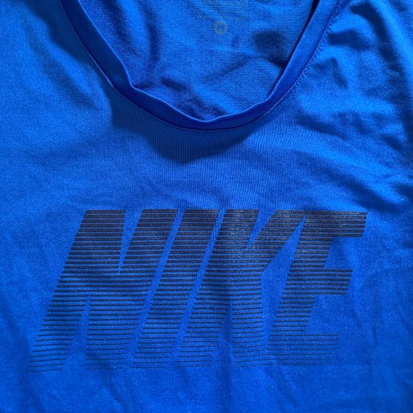 NIKE SHIRT BLUE - Picture 3 of 4